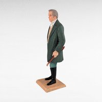 Vintage Dave Grossman Gone with the Wind Gerald O'Hara Figurine | 8.25" Porcelain Collectible | Southern Gentleman Decor | 1990s