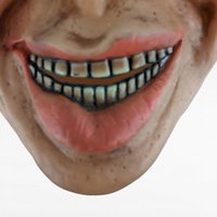 Vintage Rubber Male Face Mask | Halloween Costume | Theatrical Prop | Collector's Item