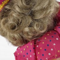 Vintage 19" Harlequin Jester Doll, Collectible, Whimsical Decor, Unique Gift for Clown Lovers