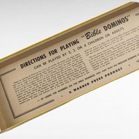 Vintage Bible Dominos Game, Religious Game, Children's Game, Sunday School Game, Educational Game, Christian Gift, Warner Press Game