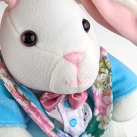 Vintage Velveteen Rabbit Plush, Stuffed Bunny Rabbit Toy, Soft Toy Collectible, Easter Gift, Nursery Decor, Gift for Child