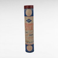 Vintage Joy Scramble Stix Pick Up Sticks Game, Retro Wooden Sticks Game, Classic Family Game, Kids Game, Party Game, Collectible Toy