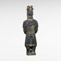 Vintage Chinese Terracotta Warrior Figurines, Ancient History Decor, Asian Art, Collectible Gift