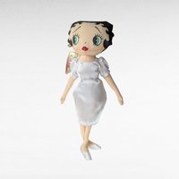 Vintage Betty Boop Lot - Motorcycle Mug, Nurse Plush, Angel Doll, Birthday Betty - Collectible
