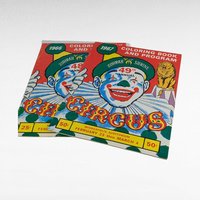 Vintage Clown Lot - Figurines, Bank, Music Box, Circus Books - Collectible Clown Memorabilia