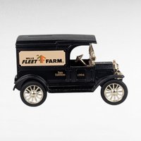 Vintage Diecast Banks - ERTL Big Bear & Fleet Farm Trucks - With Boxes