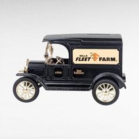 Vintage Diecast Banks - ERTL Big Bear & Fleet Farm Trucks - With Boxes