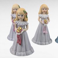 Vintage Enesco Growing Up Girls Figurine Lot, Random Ages,  Ceramic Figurines, Birthday Girls, Collectible Figurines, Gift for Collector
