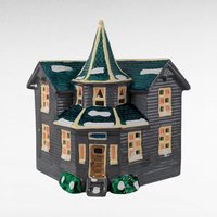 1985 Department 56 Snow Village Bayport House, Vintage Christmas Village Collectible, Holiday Decor Gift