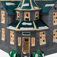 1985 Department 56 Snow Village Bayport House, Vintage Christmas Village Collectible, Holiday Decor Gift