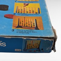 1974 Milton Bradley Connect Four Game, Vintage Board Game, Family Fun, Collectible Game, Retro Game Night, Gift for Game Collectors