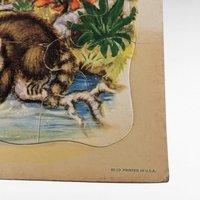 Vintage Playskool Tray Puzzles, Kids Puzzles, Animal Puzzles, Educational Toys, Children's Gifts, Collectible Toys, 1970s Toys