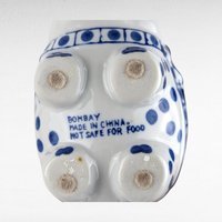 Vintage Bombay Blue and White Elephant Teapot | Ceramic Elephant Teapot | Animal Teapot |  Unique Gift
