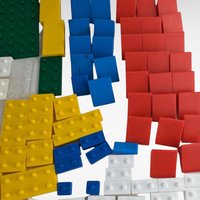 Vintage 1976 Playskool American Bricks | Building Blocks | Classic Construction Toy | Retro Toy