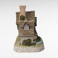 1993 David Winter The Smithy Cottage, Collectible English Village, Miniature House, Gift for Collectors