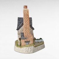 1993 David Winter The Smithy Cottage, Collectible English Village, Miniature House, Gift for Collectors