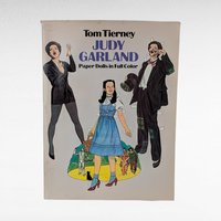1982 Judy Garland Paper Dolls, Tom Tierney, Complete Set, Vintage Paper Dolls, Movie Memorabilia, Gift for Collector