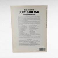 1982 Judy Garland Paper Dolls, Tom Tierney, Complete Set, Vintage Paper Dolls, Movie Memorabilia, Gift for Collector