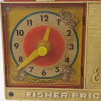 Vintage Fisher Price Camera & Hickory Dickory Dock Clock Radio Toy, 1970s Toys, Retro Toys, Nostalgic Toys, Educational Toys, Gift for Kids
