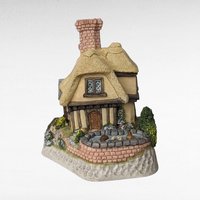 1994 David Winter Cottage "Spring Hollow" | with COA and Original Box | Vintage Collectible
