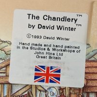 1993 David Winter Cottage "The Chandlery" | Signed | with COA and Original Box