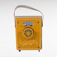 Vintage Fisher Price Pocket Radio, Toy Radio, Musical Toy, Retro Toy, Gift for Child, Nostalgic Toy, Collectible Toy