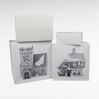 1997 Dept 56 Heritage Village FLAWED "The Spirit of Giving" 13 Piece Set
