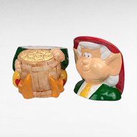 Vintage Ernie Keebler Elf Cookie Jar | Ceramic | with Original Box