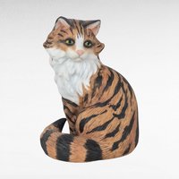 Vintage Porcelain Cat Figurines, Princeton Gallery & Avon, Collectible Ceramic Cats, Gift for Cat Lovers