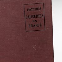 1918 Causeries en France French Conversation Book, Military Conversations, Antique Language Study, Gift for Linguist,Military History Buff