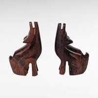 Vintage Wood Carved Animals, Possum Carving, Russian Doll, Lidded Jar, African Figurine, Home Decor, Gift Ideas
