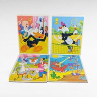 Vintage Looney Tunes Puzzles, 1970s Whitman Puzzles, 1971 Bugs Bunny Puzzle, Collectible Puzzles, Cartoon Puzzles, Gift for Kids