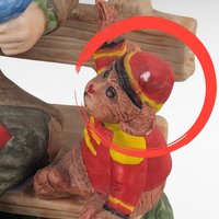 Vintage Flambro 3" Emmett Kelly Jr. Feeding Birds Figurine, Ceramic Clown, Collectible Figurine, Gift for Bird Lover, Circus Decor