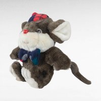 Vintage Target Dayton Lil' Tweaks Christmas Mouse Plush, 9" Holiday Stuffed Animal, Collectible Plush Toy, Gift for Collector