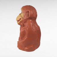Vintage Wing Inc. Plastic Monkey Bank | Nostalgic Coin Savings | Retro Toy Gift | 10.5 Inches