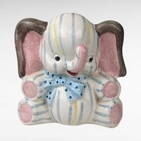 Vintage Napco Ceramic Elephant Planter | Nursery Decor | Baby Shower Gift | Retro Planter | Elephant Lover
