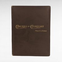 1892 "Crumbs of Comfort" by Mrs. F.A. Noble | Antique Religious Book | Christian Devotional | Antique Book Collector