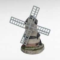 Vintage 1985 David Winter The Windmill Figurine with Box, Collectible English Cottage Decor, Gift for Him, Gift for Her, Miniature Building