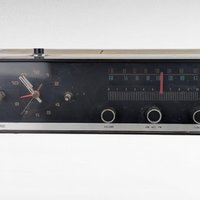 Vintage Milovac TR-707 Clock Radio, Analog Alarm, Retro Bedside Radio, Working, Gift for Vintage Electronics Collector