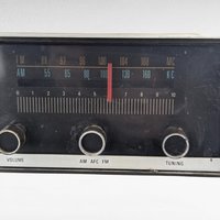 Vintage Milovac TR-707 Clock Radio, Analog Alarm, Retro Bedside Radio, Working, Gift for Vintage Electronics Collector