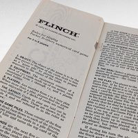 1963 Parker Brothers Flinch Card Game, Vintage Card Game, Family Game, Matching Game, Collectible Game, Retro Game