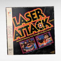 1978 Milton Bradley Laser Attack Game, Missing One Energy, Vintage Electronic Game, Space Battle Game, Strategy Game, Collectible Game