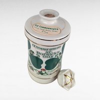 1986 Old Commonwealth "A Happy Green St. Patrick's Day" Decanter, Vintage Whiskey Decanter, Irish Decor, Collectible Decanter, Empty Bottle
