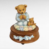 Vintage Cherished Teddies Figurines, 8-Piece Lot, Collectible Teddy Bears, Gift for Collector