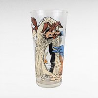 Vintage Warner Bros. Glasses, Set of 3, Looney Tunes, Sylvester, Road Runner, Cartoon Glasses, Collectible Glassware, Retro Kitchenware
