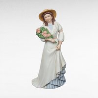 Vintage Homco Figurine Lot - Wedding Bears, Mice, Boy/Girl, Lady with Flowers - Collectible Figurines, Home Decor