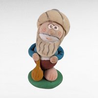 Vintage Assorted Figurines, Handmade Clay Figures, Animal Figurines, Brinn's Skunks, Sonshine Promises Owl, Turtle Figurine