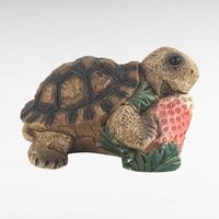 Vintage Assorted Figurines, Handmade Clay Figures, Animal Figurines, Brinn's Skunks, Sonshine Promises Owl, Turtle Figurine