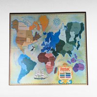 1975 Parker Brothers Risk Game, Vintage Board Game, Complete, Strategy Game, World Conquest Game, Collectible Board Game