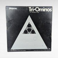 Vintage Tri-Ominos Game, The Triangle Game by Pressman, Complete with Instructions, Strategy Game, Family Game Night